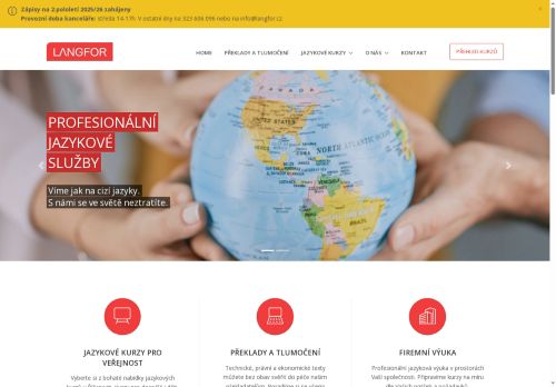 Zobrazit webové stránky Langfor