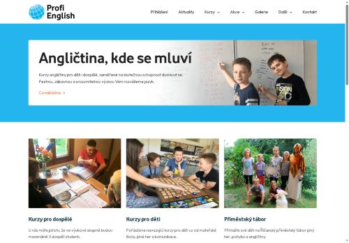 Zobrazit webové stránky Profi English