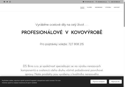 Zobrazit webové stránky D & S Brno,s.r.o.