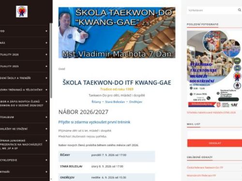 Škola Taekwon-Do ITF Kwang-Gae z.s.