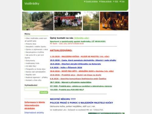 Sportovní a společenský spolek Voděrádky