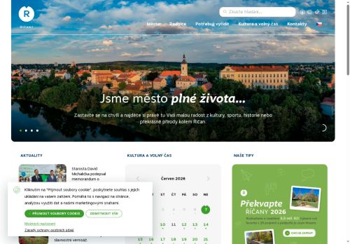 Zobrazit webové stránky Městský úřad Říčany
