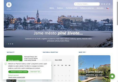 Zobrazit webové stránky Městský úřad Říčany