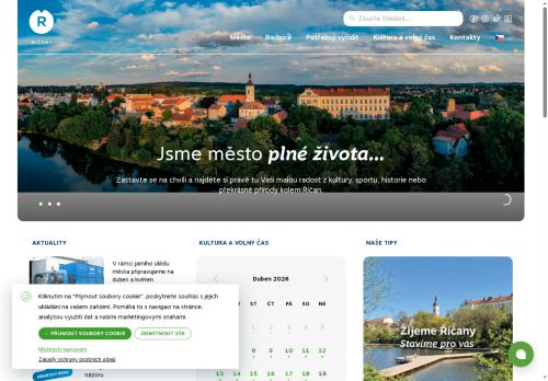 Zobrazit webové stránky Městský úřad Říčany