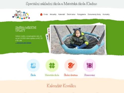 Speciální základní škola a Mateřská škola Korálek