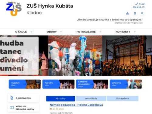 Základní umělecká škola Hynka Kubáta Kladno