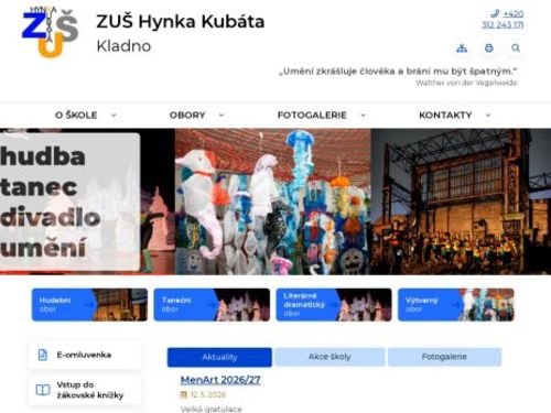 Základní umělecká škola Hynka Kubáta Kladno