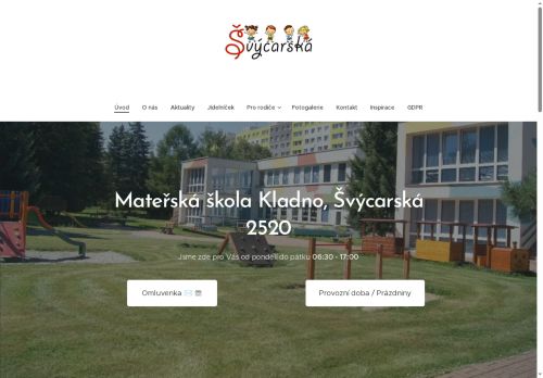 Zobrazit webové stránky Mateřská škola Kladno Švýcarská