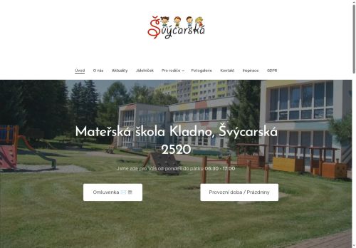 Zobrazit webové stránky Mateřská škola Kladno Švýcarská