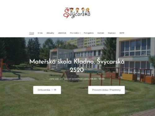 Mateřská škola Kladno Švýcarská