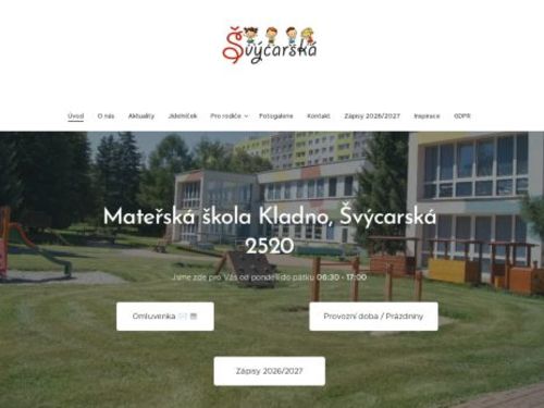 Mateřská škola Kladno Švýcarská