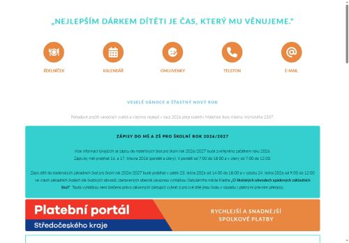 Zobrazit webové stránky Mateřská škola Kladno Vrchlického