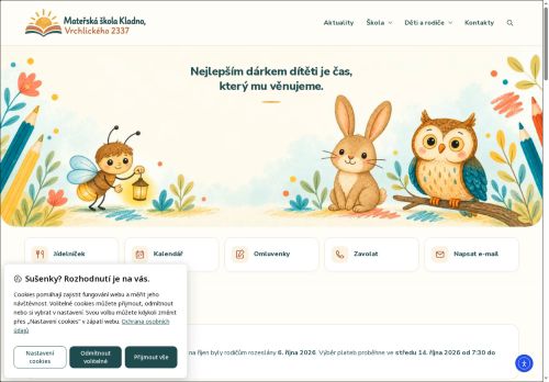 Zobrazit webové stránky Mateřská škola Kladno Vrchlického