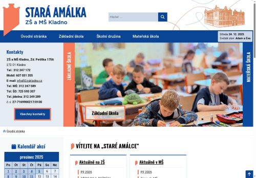 Zobrazit webové stránky Základní a mateřská škola 