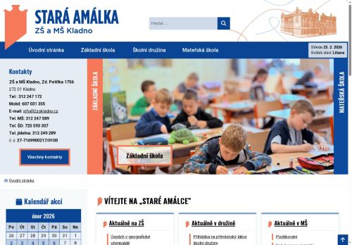 Zobrazit webové stránky Základní a mateřská škola 