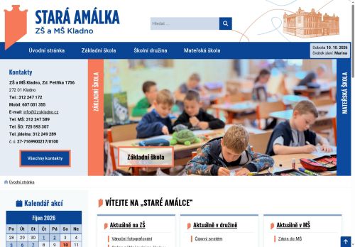 Zobrazit webové stránky Základní a mateřská škola 