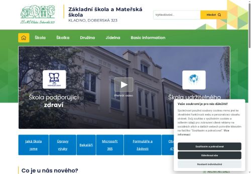 Zobrazit webové stránky Základní škola a Mateřská škola Doberská