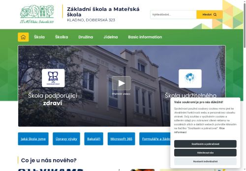 Zobrazit webové stránky Základní škola a Mateřská škola Doberská