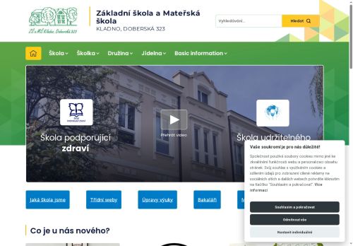 Zobrazit webové stránky Základní škola a Mateřská škola Doberská