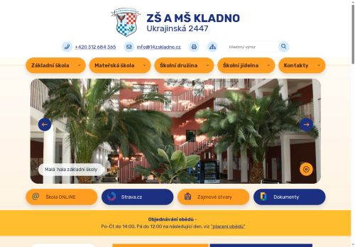 Základní škola a Mateřská škola Kladno, Ukrajinská 2447 nabízí práci na pozici Asistent/ka pedagoga v MŠ v obci Kladno
