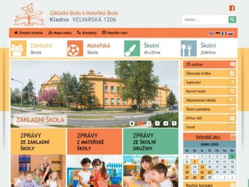 Základní škola a Mateřská škola Kladno Velvarská