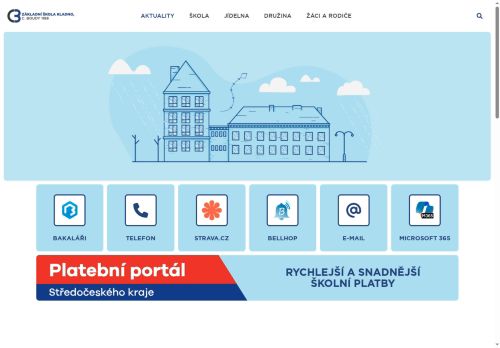 Zobrazit webové stránky Základní škola Kladno C. Boudy