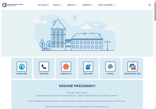 Zobrazit webové stránky Základní škola Kladno C. Boudy