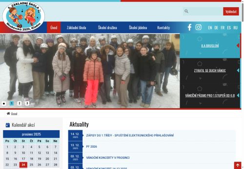 Zobrazit webové stránky Základní škola Moskevská