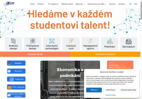 Zobrazit webové stránky Základní škola při 1. kladenské soukromé střední škole a základní škole (1.KŠPA), s.r.o.