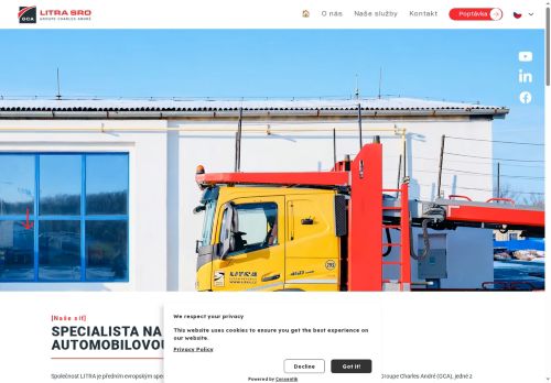 LITRA, s.r.o. nabízí práci na pozici Řidič MKD na přepravu nových nákladních vozidel v obci Mnichovo Hradiště