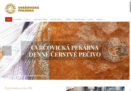 CVRČOVICKÁ PEKÁRNA, s.r.o. nabízí práci na pozici Pekař/ka v obci Cvrčovice