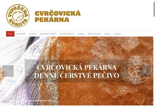 CVRČOVICKÁ PEKÁRNA, s.r.o. nabízí práci na pozici Pekař/ka v obci Cvrčovice