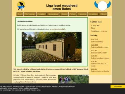 Liga lesní moudrosti kmen Bobrů