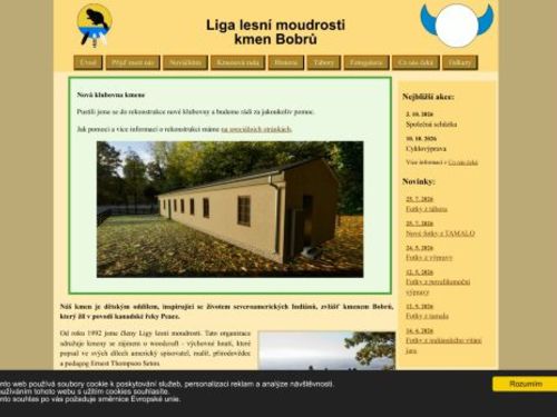 Liga lesní moudrosti kmen Bobrů