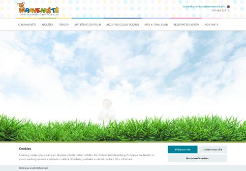 Zobrazit webové stránky Mraveniště