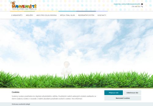 Zobrazit webové stránky Mraveniště