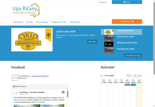 Zobrazit webové stránky Skautské středisko Lípa Říčany