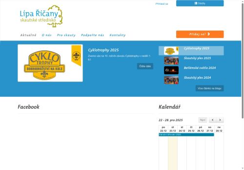 Zobrazit webové stránky Skautské středisko Lípa Říčany