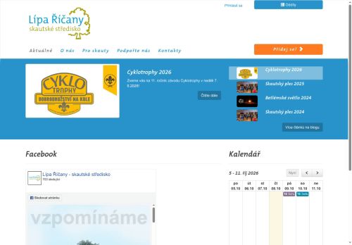 Zobrazit webové stránky Skautské středisko Lípa Říčany
