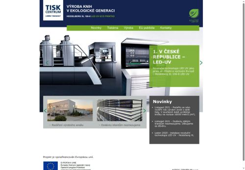 TISK CENTRUM s.r.o. nabízí práci na pozici Pomocný dělník při obsluze knihařských strojů (m/ž) v obci Moravany