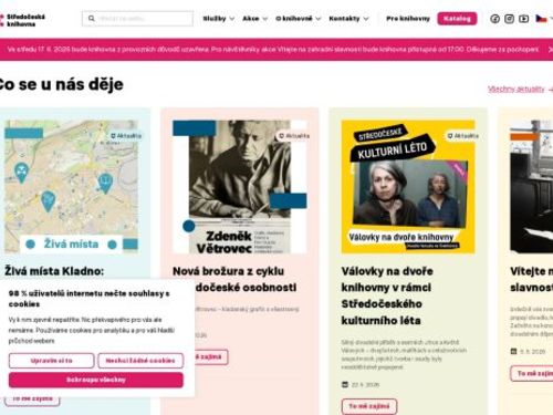 Středočeská vědecká knihovna v Kladně