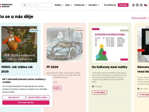 Středočeská vědecká knihovna v Kladně