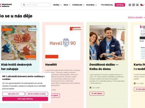 Středočeská vědecká knihovna v Kladně