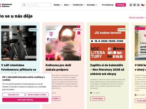 Středočeská vědecká knihovna v Kladně