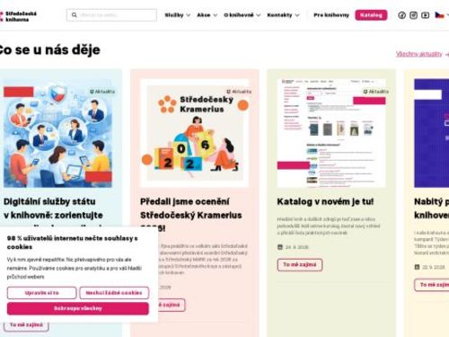 Středočeská vědecká knihovna v Kladně