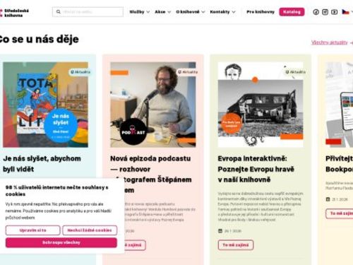 Středočeská vědecká knihovna v Kladně