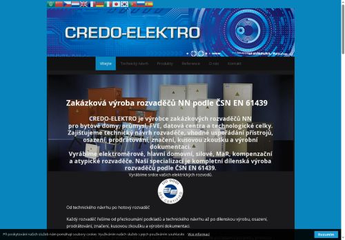 CREDO-ELEKTRO spol. s r.o. nabízí práci na pozici Zámečník - svářeč v obci Dobříš