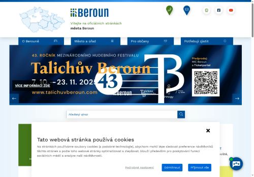 Zobrazit webové stránky Městský úřad Beroun