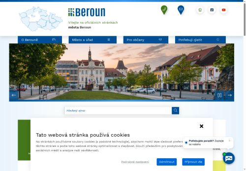 Zobrazit webové stránky Městský úřad Beroun