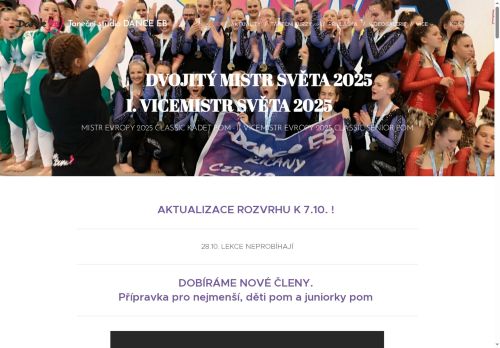 Zobrazit webové stránky Taneční studio Dance